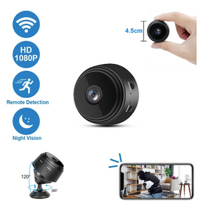 Combo 2x Mini Cámaras de Vigilancia WiFi 1080HD